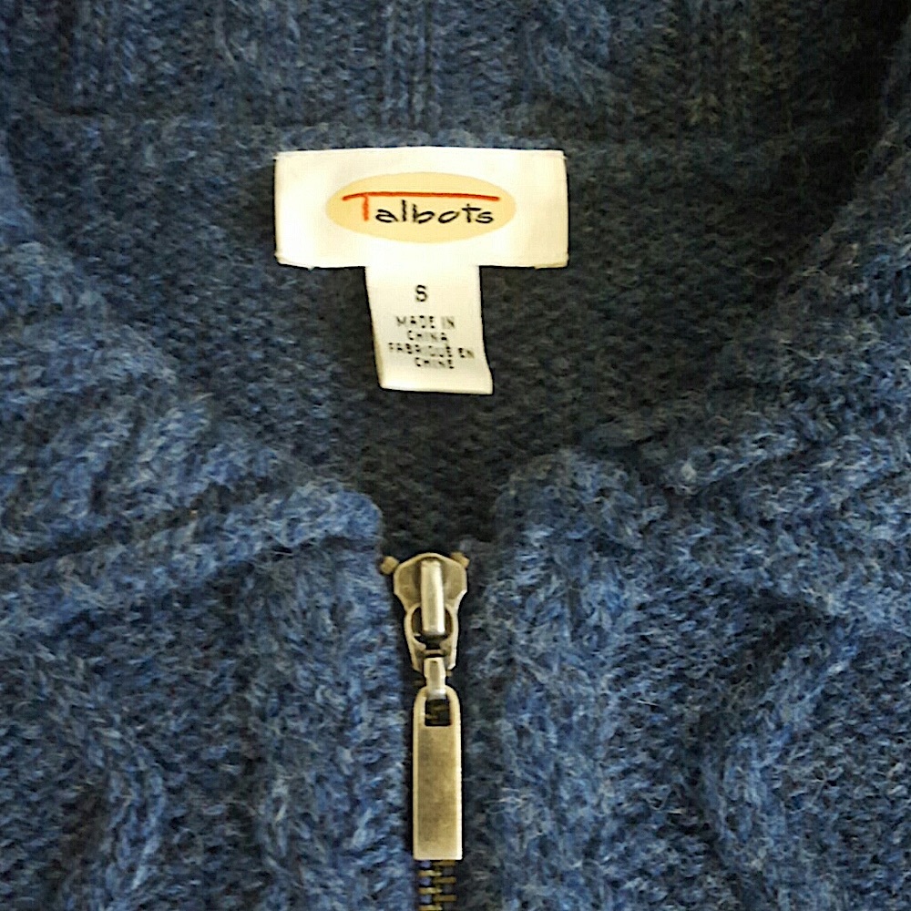 TALBOTS 100% Wool Sweater Size S